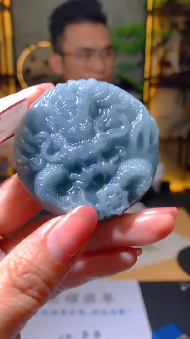 【闪购商品】定制翡翠未镶嵌5036DD-毛货龙多样性发其一34