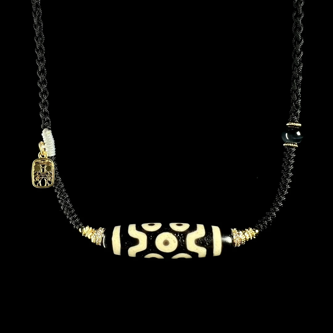 精选台珠 S级  七眼 玛瑙锁骨项链