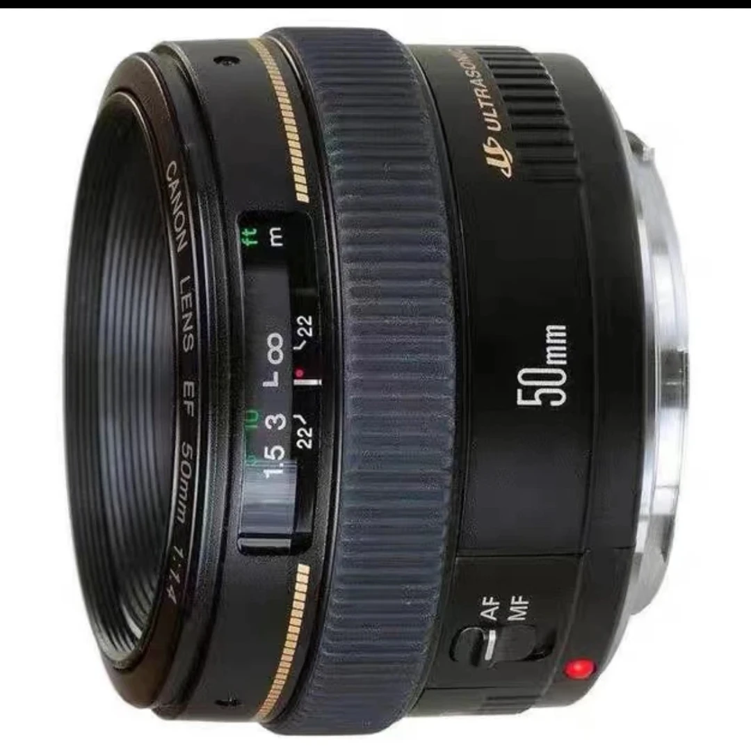 准新品 Canon/佳能 佳能501.4镜头背景虚化自拍高清自动新摄影