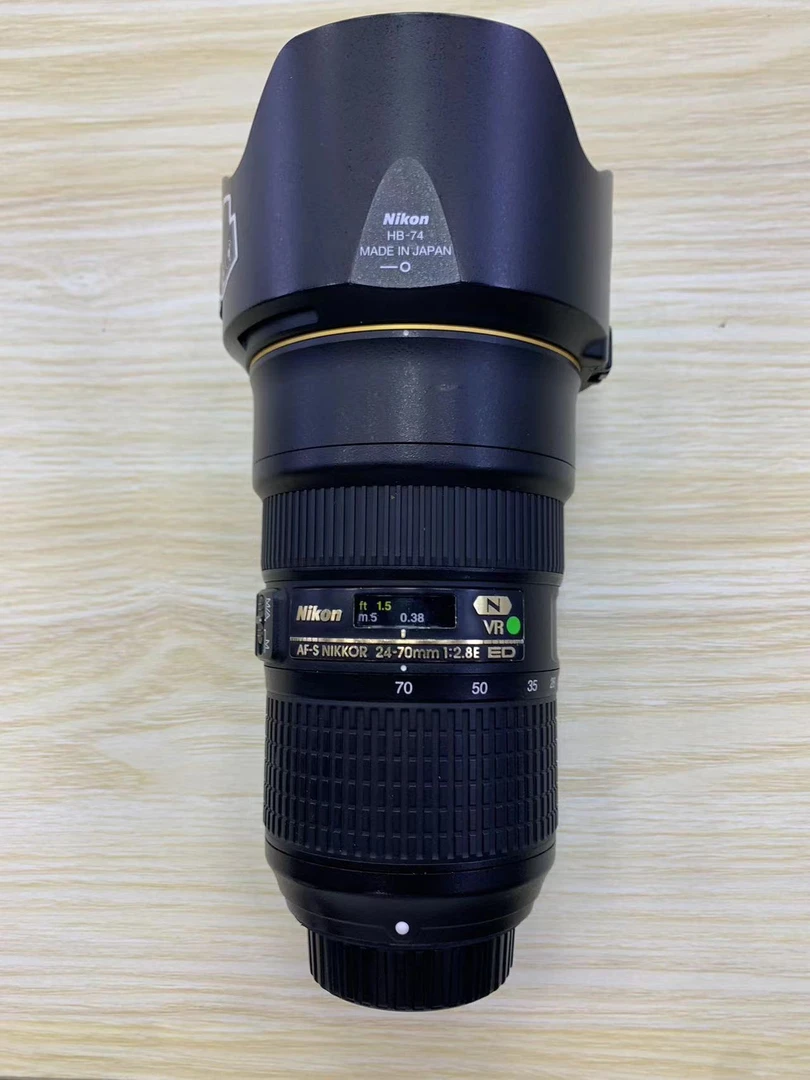 95新 Nikon/尼康 尼康24-70 F2.8E ED VR 高清大三元摄影