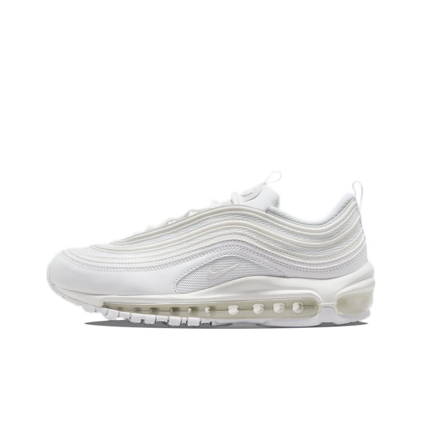 QSNike Air Max 97 复古 轻便 低帮 跑步鞋 女款白色 DH8016-100