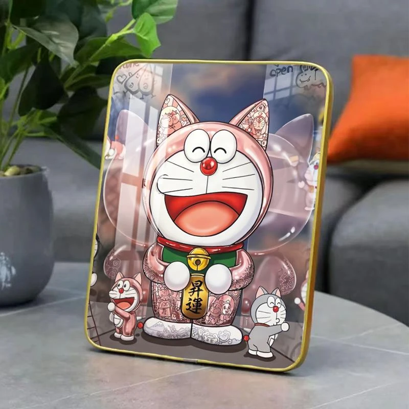 【龙年必备】多啦梦相框摆件客厅玄关桌面摆件乔迁新居礼品餐桌摆