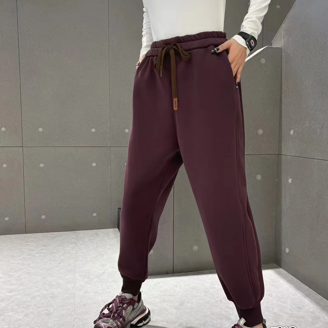 “拽拽卫裤”加绒也显瘦的卫裤休闲裤