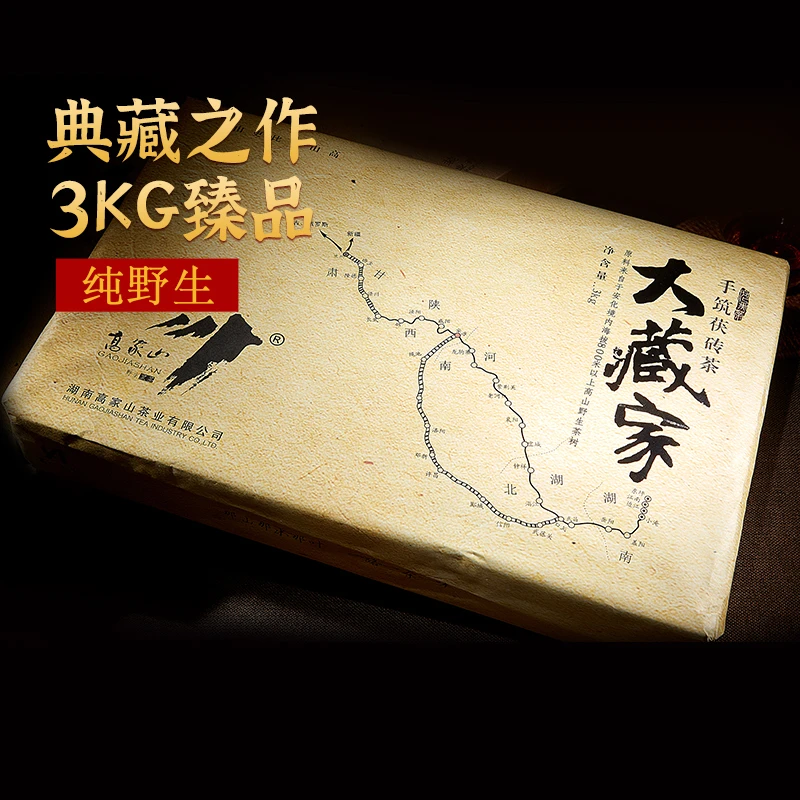 高家山湖南安化黑茶大藏家3kg