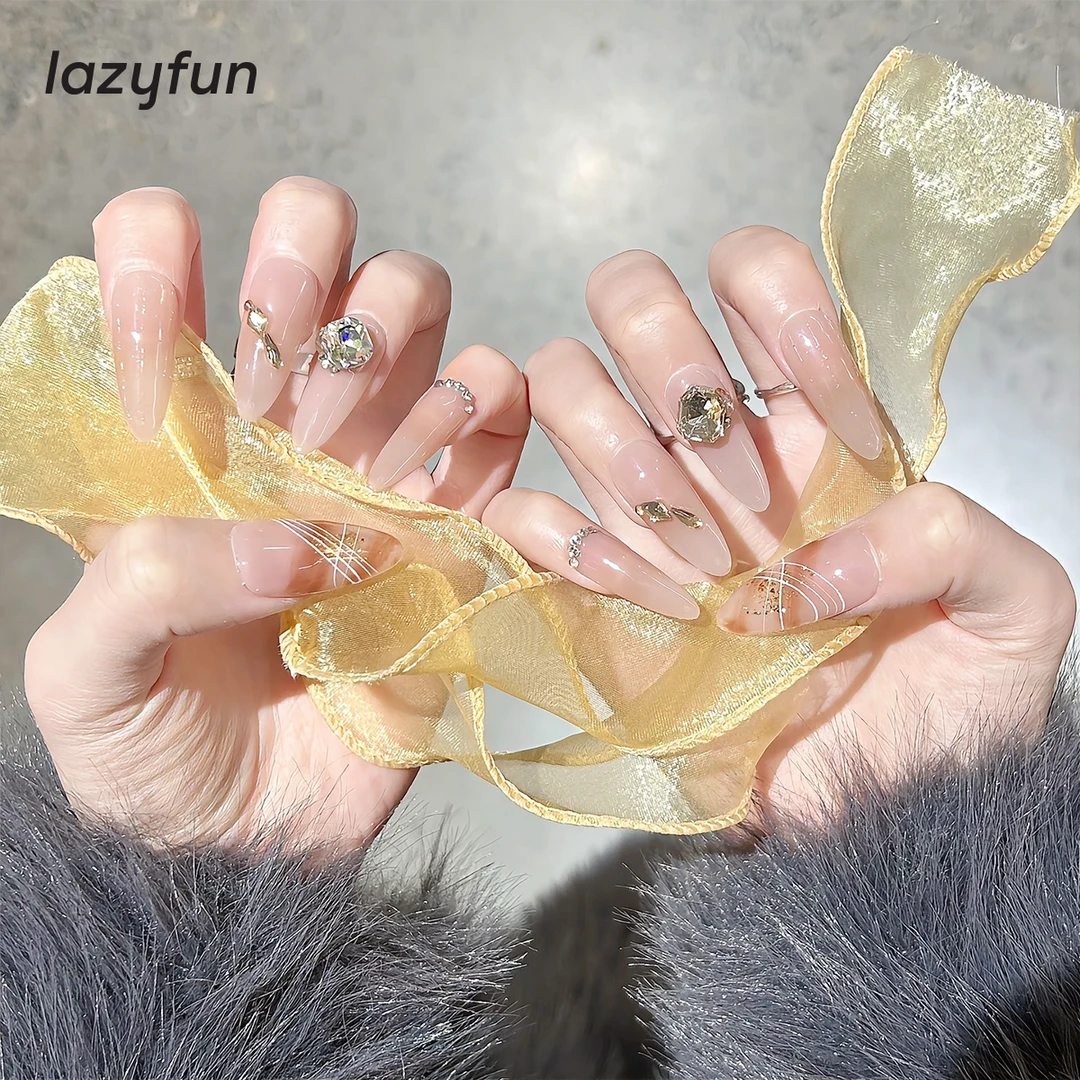 【指尖芭蕾】LAZYFUN纯手工定制美甲可拆卸穿戴甲中T