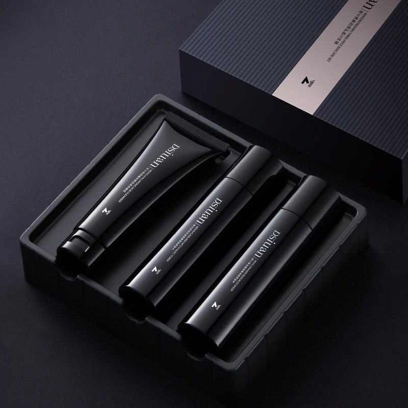 【新疆西藏包邮】蒂诗颜男士护肤洗面奶三件套 清爽不油腻补水保湿