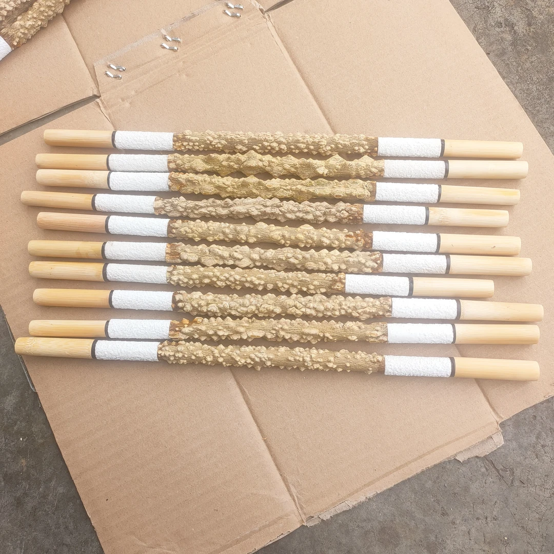 花椒木鸟笼站杠站桥站棍杆画眉鸟笼配件八哥鹦鹉四喜鸟站杠野生款