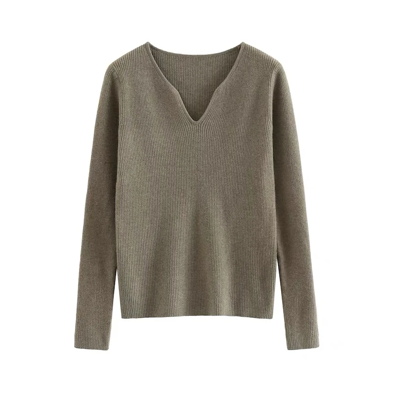 【木绿色】2398新款高品质超柔软圆领上衣