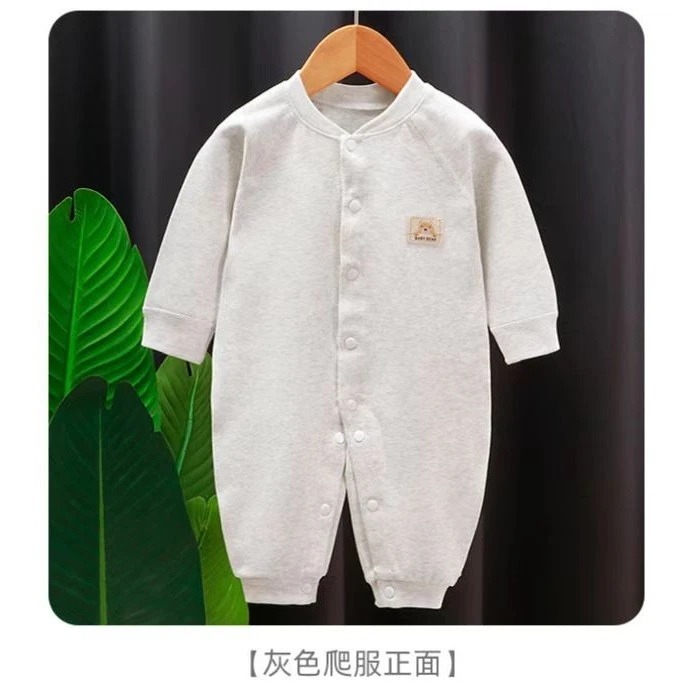 婴儿宝宝纯棉爬服哈衣连体亲肤柔软