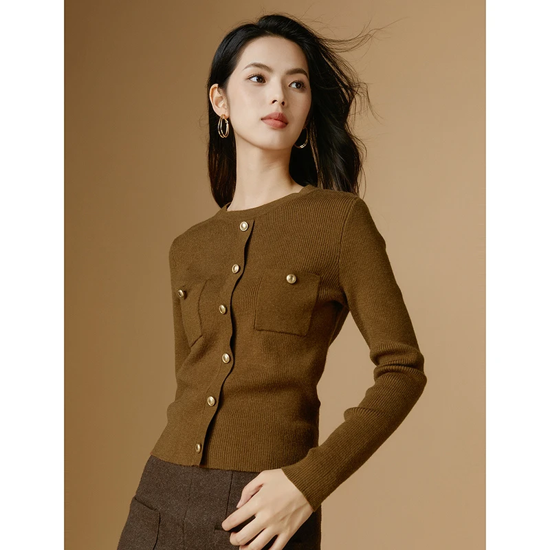 【专享】套头绵针织衫女24062224