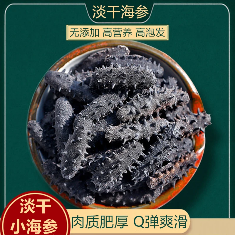 正宗淡干小海参5只/5g大连深海高泡发辽刺参海鲜水产厂家直销批发