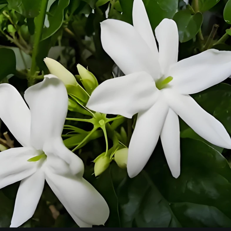 笔尖茉莉 独杆小苗无花苞 茉莉花阳台庭院浓香型花卉盆栽夏季养护