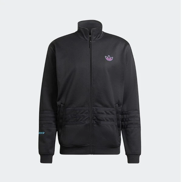阿迪达斯三叶草 男款舒适运动立领夹克外套adidas SPRT TT HE4689