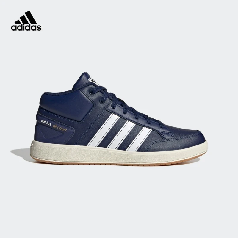 阿迪达斯官方 男女网球文化休闲板鞋adidas ALL COURT MID ID5734