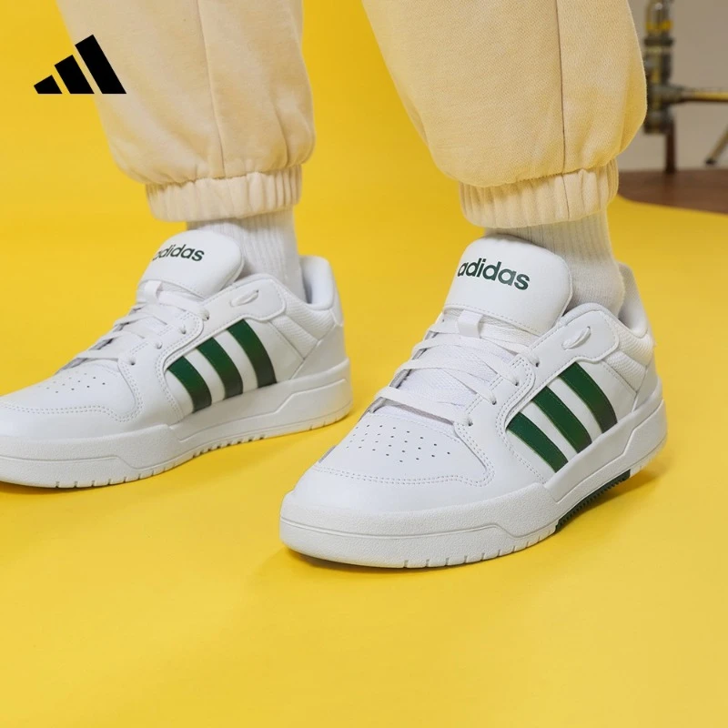 阿迪达斯官方男款少年感复古篮球鞋运动板鞋adidas ENTRAP EH1686