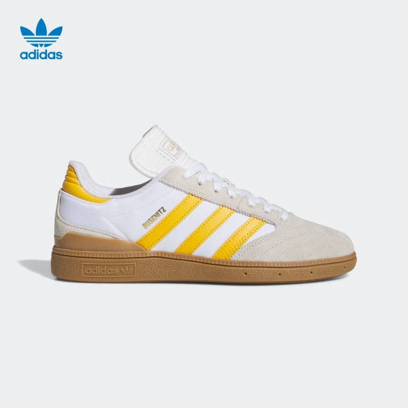 阿迪达斯三叶草男女款经典运动板鞋滑板鞋adidas BUSENITZ IG5254