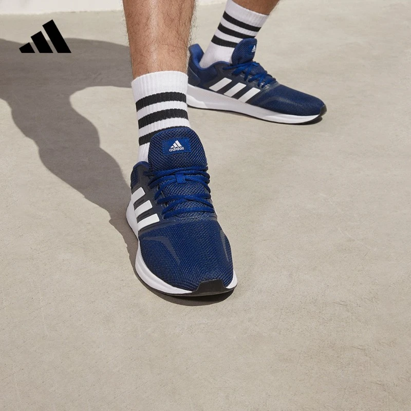 阿迪达斯官方 男运动休闲舒适网面跑步鞋adidas RUNFALCON F36201