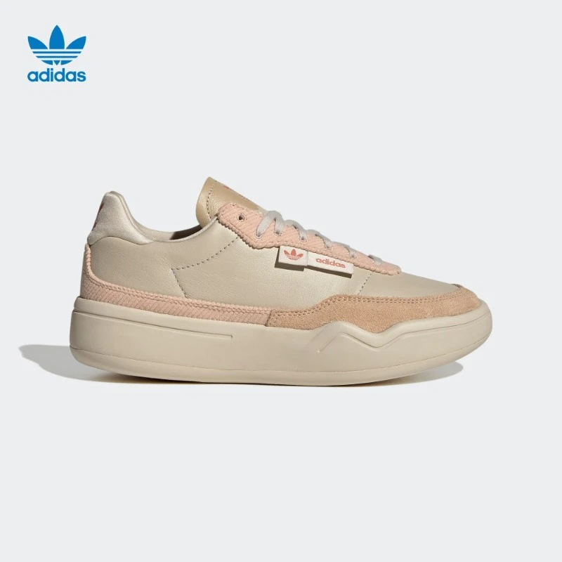 阿迪达斯三叶草 女款运动厚底增高鞋 adidas HER COURT W GX7042