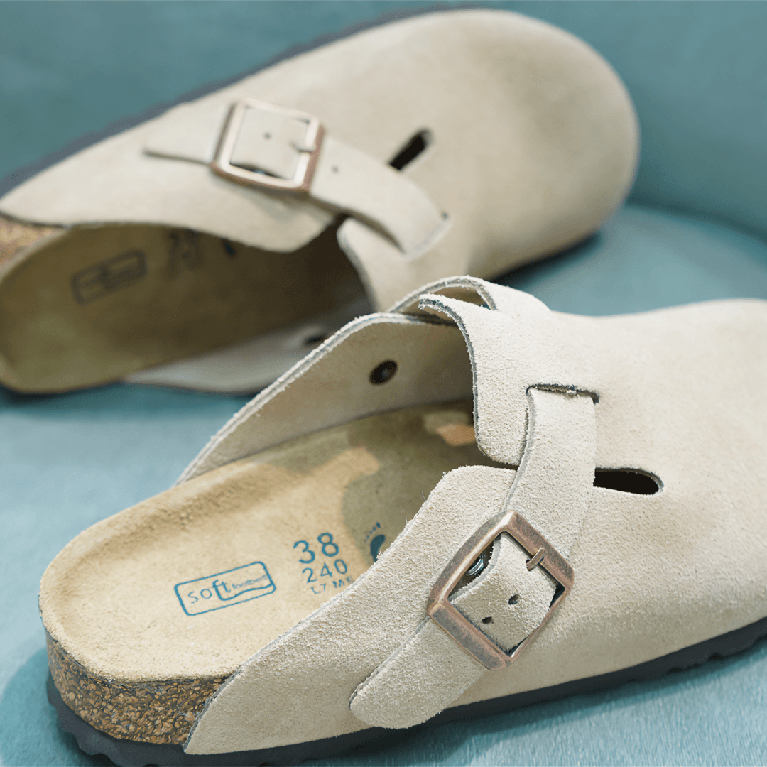 断码清仓勃肯半包全包厚底全包二字拖鞋二字凉鞋牛皮夏季百搭休闲