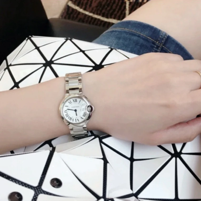 99新 Cartier/卡地亚 卡地亚蓝气球/女士/石英/28.6mm/单表