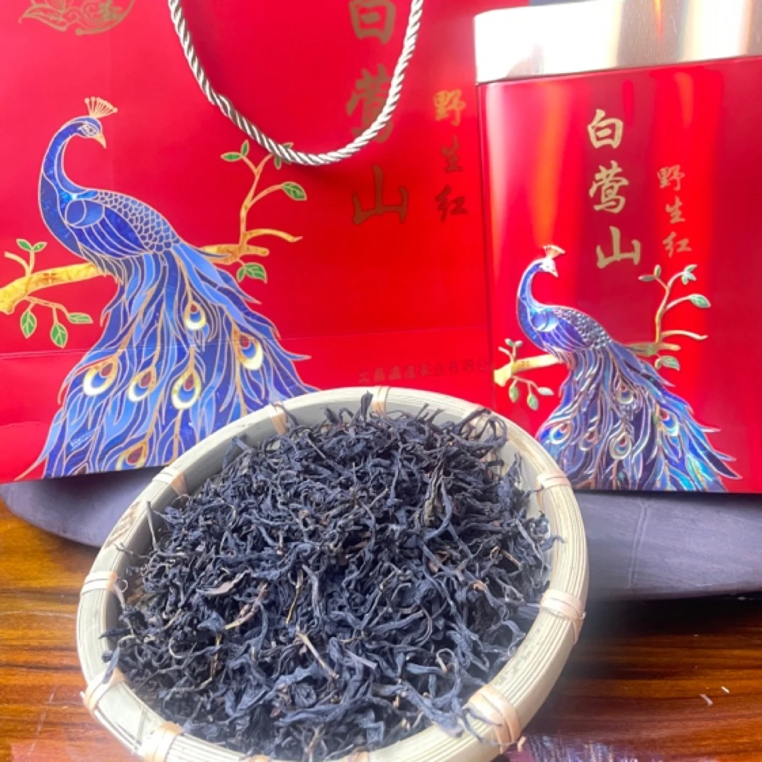 《白莺山》野生红茶300克礼盒装 两罐（600克）