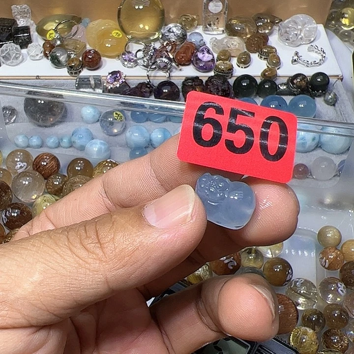 水晶颈饰未镶嵌天然