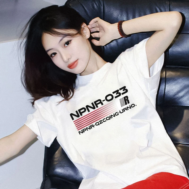 【纯棉】男女同款48宽松版港风夏季短袖t恤韩版潮ins圆领上衣百搭