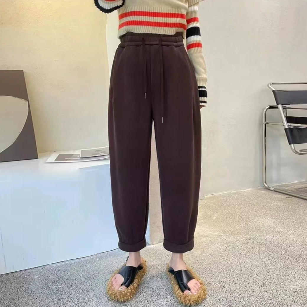 【艾萱萱】23637款紧腰显瘦哈伦百搭奶奶裤 约89