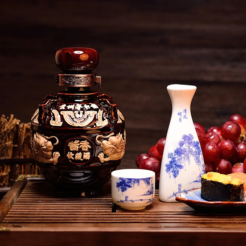 云仙洞贵州茅台镇酱香型白酒53度酒龙坛收藏原浆白酒53%Vol500ml