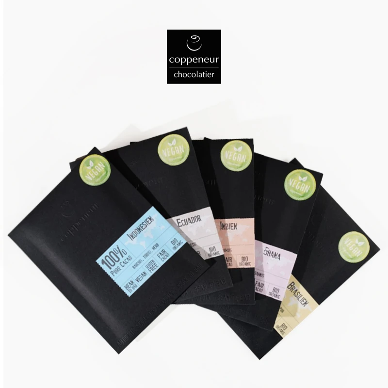 德国进口Coppeneur100%无糖黑巧克力可可液块减脂健身零食排块