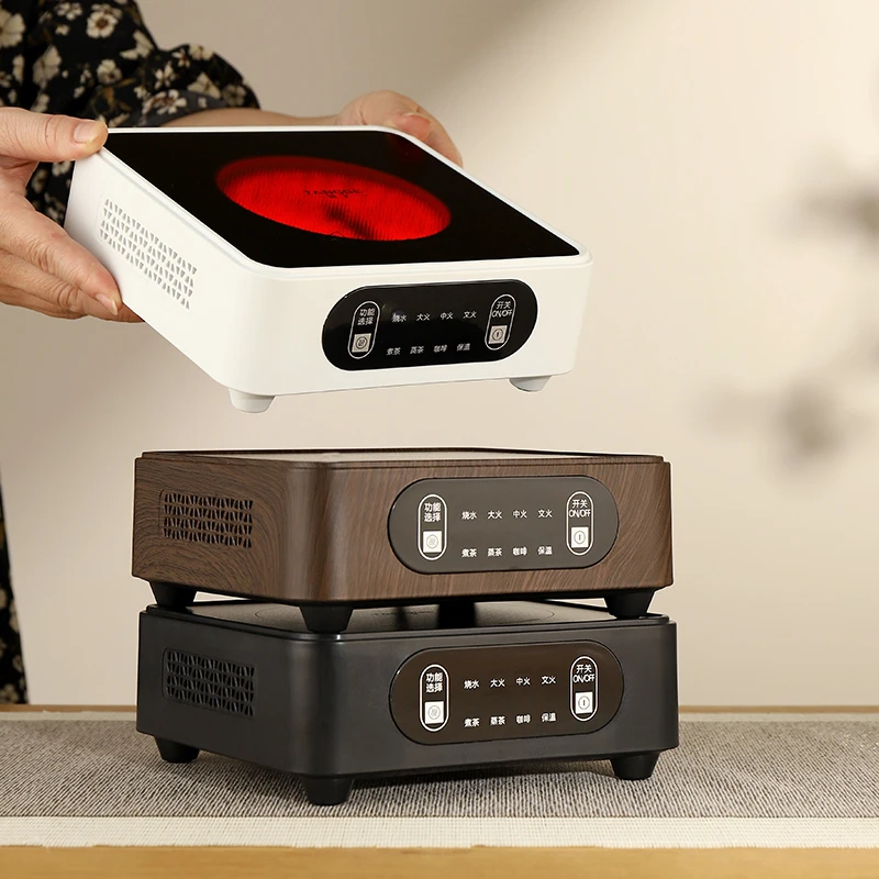 唐戈电陶炉小型迷你茶炉家用玻璃壶煮茶器烧水泡茶光波炉非电磁炉