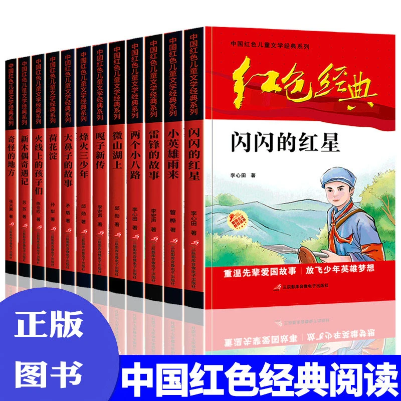 正版小学生红色经典书籍儿童读物革命爱国教育文学丛书抗日书籍