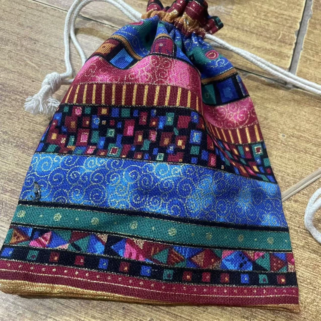 980---花  袋 （内有物）家居摆件