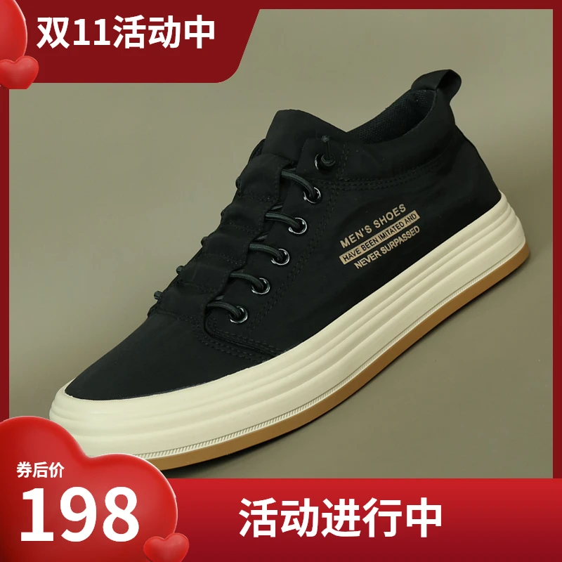 高品质！新款一脚蹬男鞋时尚舒适休闲鞋百搭不闷脚经典布鞋潮鞋
