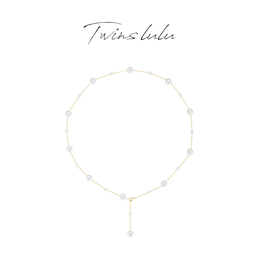 TWINS LULU镀k金【官方正品】【春上新】珠珠多戴法项链TSJ9006