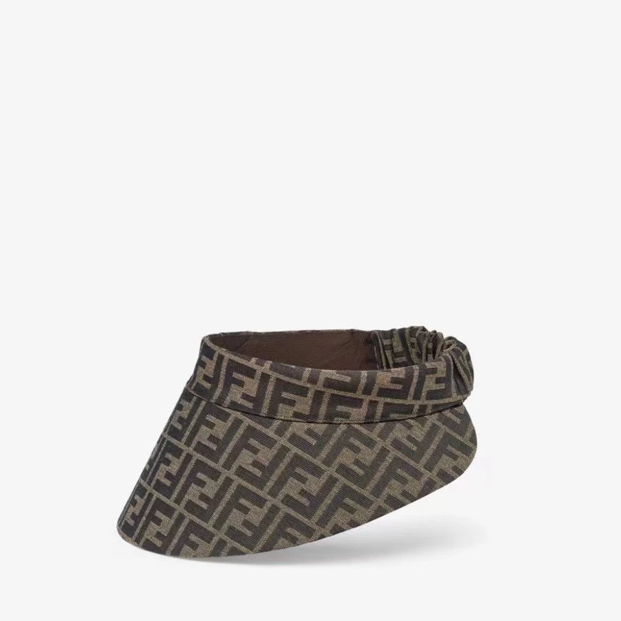 全新未使用 FENDI/芬迪 fendi 女款双F字母遮阳帽