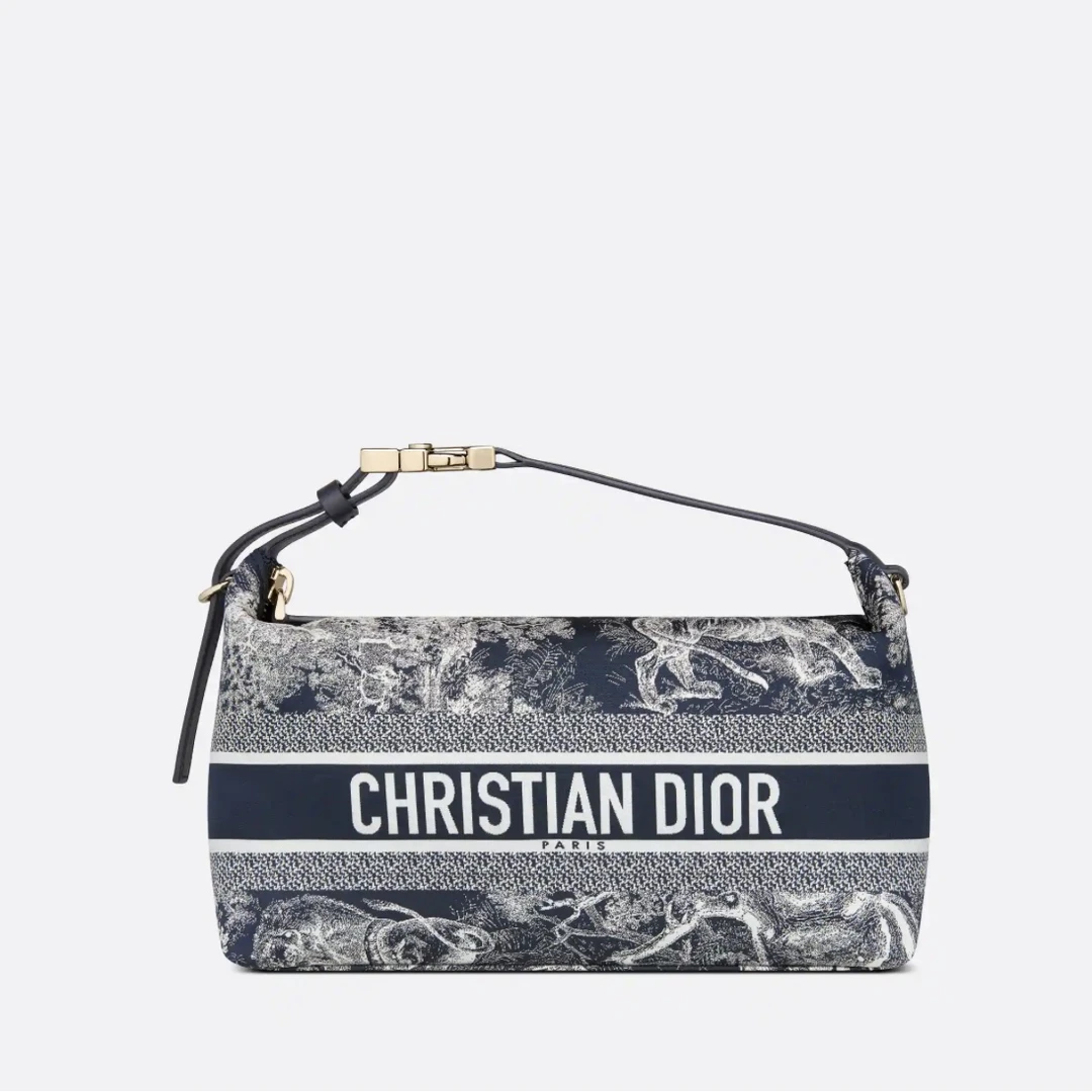 全新未使用 DIOR/迪奥 dior女款中号 DiorTravel Nomad 手拿包