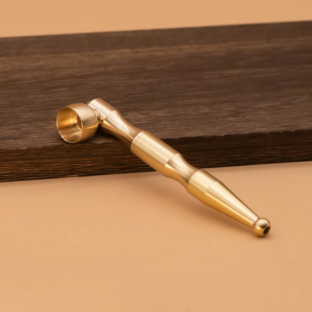 （小雅专享）《粉丝专享》黄铜烟斗过滤器可清洗循环使用桌面摆件