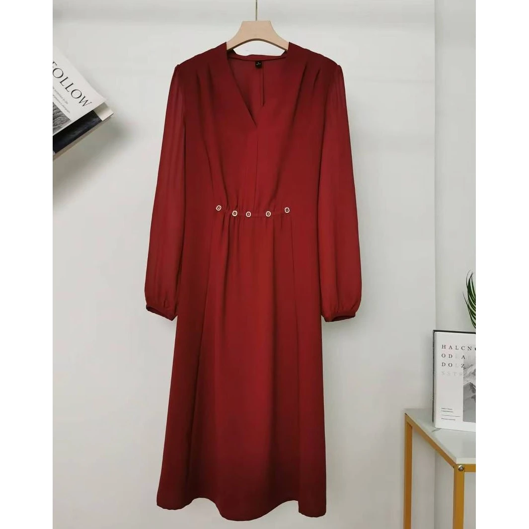 时尚气质修身显瘦连衣裙女装连衣裙L996