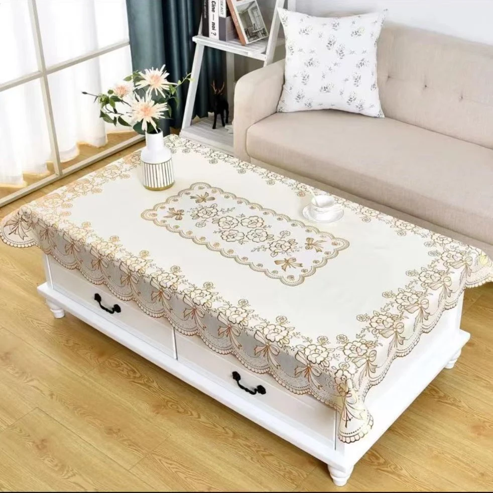 (150X100)桌布茶几布免洗防水防烫家用长方形桌布桌台布