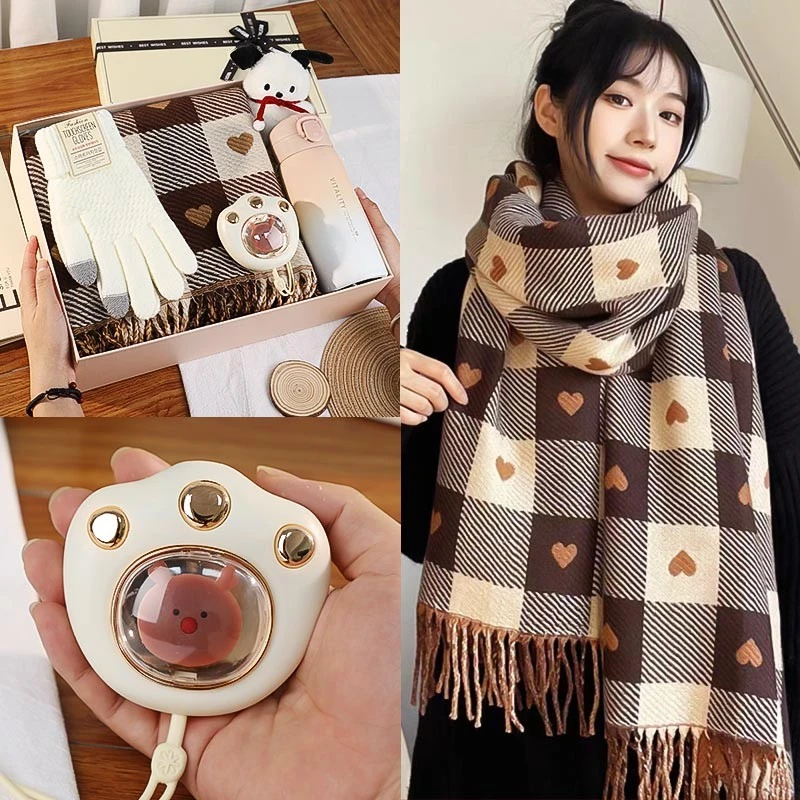 生日礼物女生送闺蜜女朋友高级感实用的围巾伴娘伴手礼品老婆小众