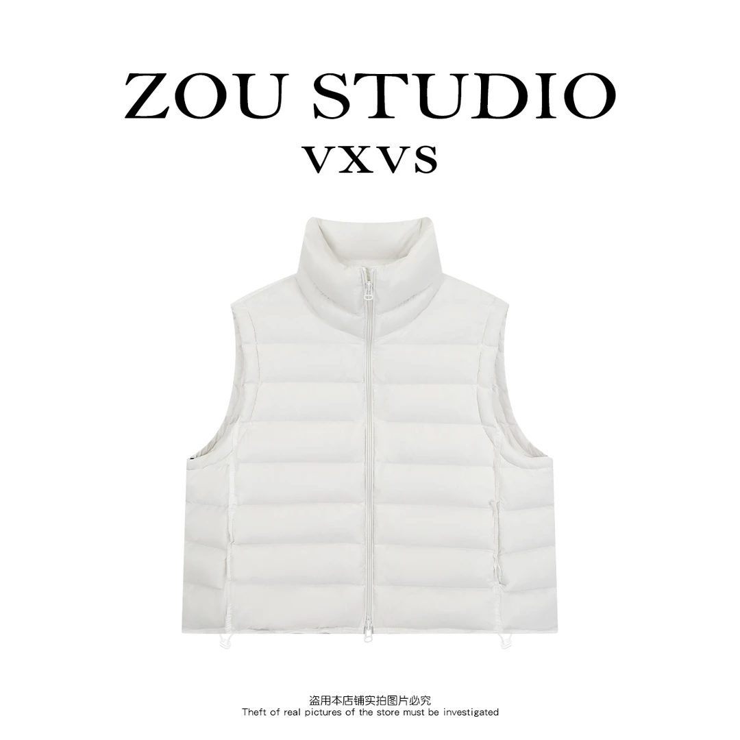 ZOU STUDIO VXVS 玛雅马甲 新款百搭时尚高端版羽绒服马甲60401