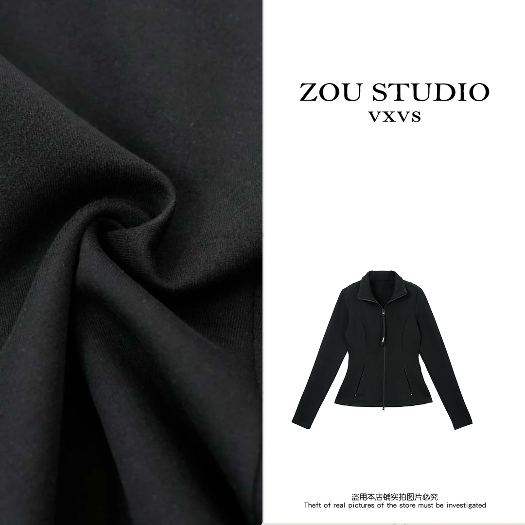 ZOU STUDIO VXVS蚂蚁腰 早春设计师款百搭时尚显腰细外套 65376
