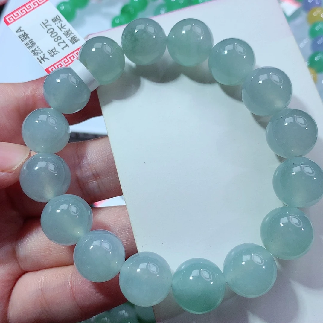 翡翠手链未镶嵌卡13
