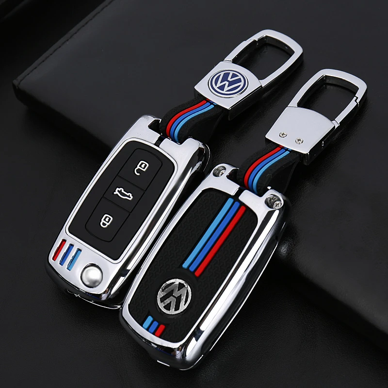 92-大众辉腾汽车钥匙套 辉腾夜光钥匙扣15保护壳 时尚钥匙包 猛速