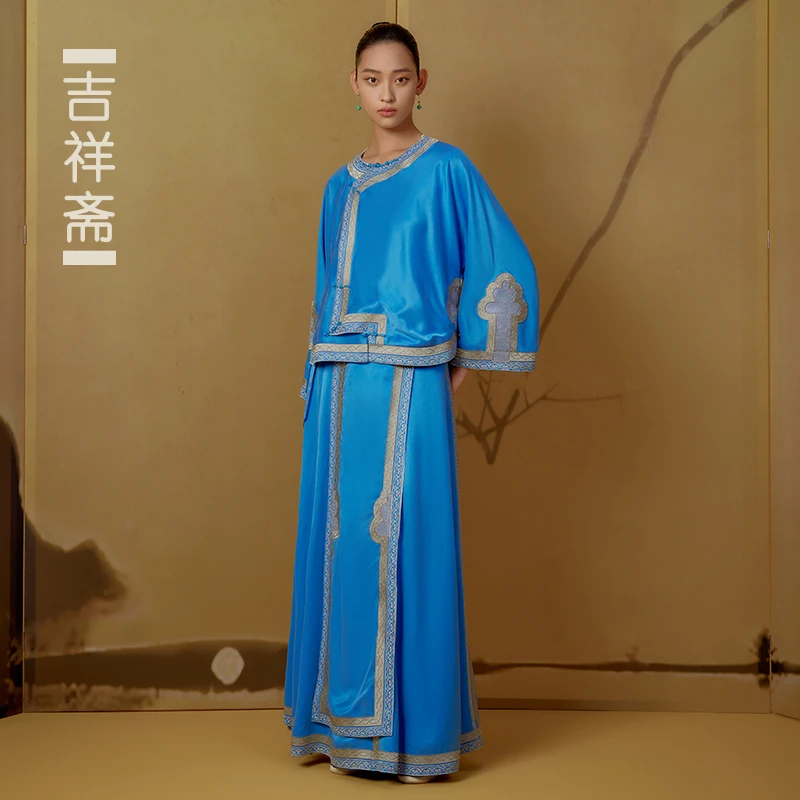 吉祥斋女装琼羽阁中式上衣长裙