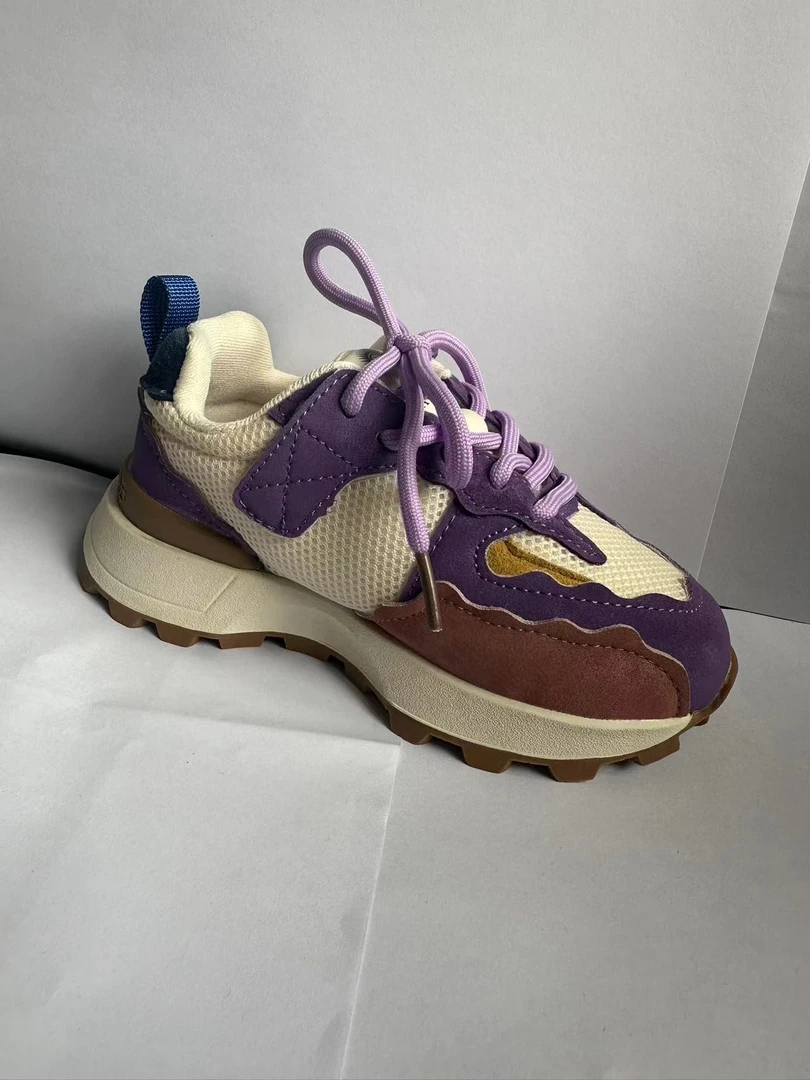 大庆仓  紫色  四季 儿童透气运动鞋   货号C5596 (新库HL79)