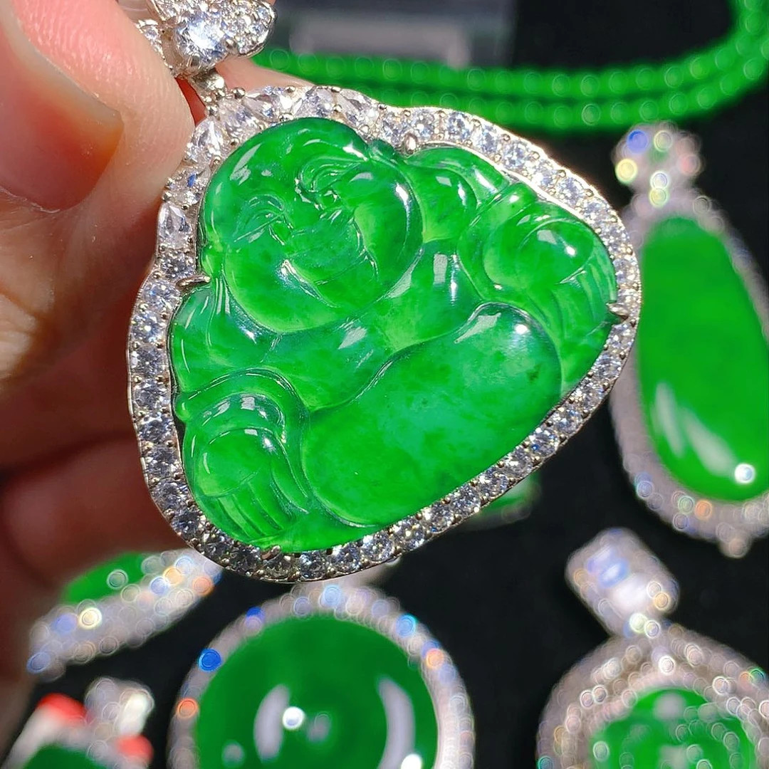 翡翠吊坠(不含链)未镶嵌