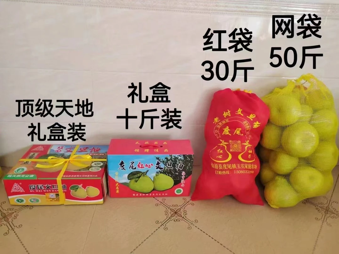 正宗福建仙游红心度尾红心文旦柚新鲜当季孕妇柚子时令批发水果