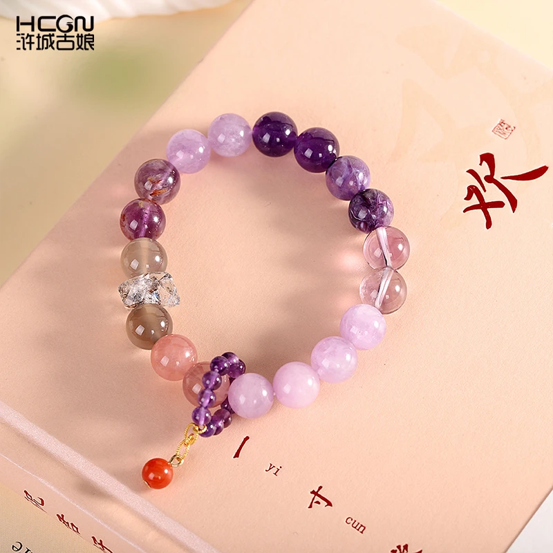 非金属布艺手链 复古珠子手串女款中国风串珠手链-SL051801